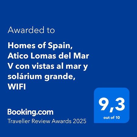 Homes Of Spain, Atico Lomas Del Mar V Con Vistas Al Mar Y Solarium Grande, Wifi Playas de Vera Екстериор снимка